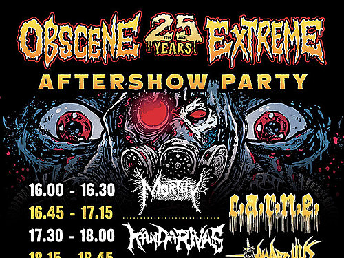 OBSCENE EXTREME 2024 - aftershow party - info