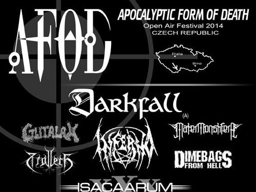APOCALYPTIC FORM OF DEATH - open air festival 2014 - info