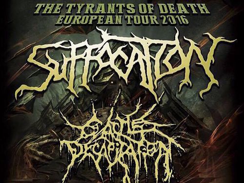 SUFFOCATION, CATTLE DECAPITATION, ABIOTIC, MONUMENT OF MISANTHROPY