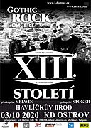 GOTHIC ROCK KONCERT 3. 10. 2020, Havlíčkův Brod