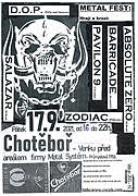 METAL FEST 17. 9. 2021 v Chotěboři