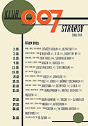 Program - klub 007 Strahov - říjen 2021