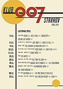 Klub 007 Strahov - program listopad 2021