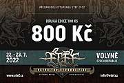 ETEF - ENTER THE ETERNAL FIRE FEST 2022 oznamuje zahájení předprodeje vstupenek