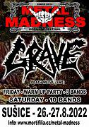 Metal Madness 2022 představuje headlinera: GRAVE