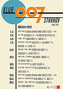 Klub 007 Strahov - program březen 2022