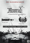 MOORAH pokřtí album "Marnost nad marnost" 3. 3. 2022 v Underdogs´