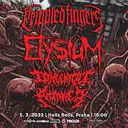 CRIPPLED FINGERS, ELYSIUM, CONGENITAL ANOMALIES zahrají 5. 3. 2022 v Praze