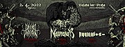 NAURRAKAR, ETERNAL DAMNATION, NUUMMITE 2. 4. 2022 v Praze