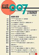 Klub 007 Strahov - program duben 2022
