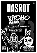 NAŠROT, PSYCHOHLÍNA, ATOMOVÁ MIHULE a BIBLBROXX 3. 6. 2022, Havlíčkův Brod