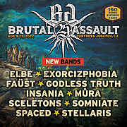 INSANIA, EXORCIZPHOBIA, GODLESS TRUTH... deset nových kapel v sestavě Brutal Assaultu