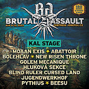 Brutal Assault 2022 - kapely KAL stage