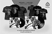 Předprodej nového alba HEIDEN – Andzjel LP / CD / merch / digital