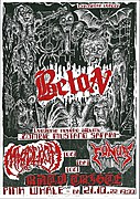 BETON, MORDLOCH, RATO TRISTE, FUNUS 21. 10. 2022 v Bratislavě