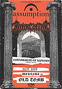 ASSUMPTION , INTO COFFIN a OLD TOMB 24. 11. 2022 v Bratislavě