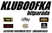 Kluboofka hitparáda listopad 2022