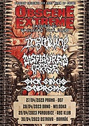 Daddies Go Grindcore - Obscene Extreme 2023 warm up shows v dubnu