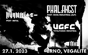 PHAL:ANGST, NUUMMITE a UGFC 27. 1. 2023 v Brně