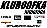 Kluboofka hitparáda březen 2023