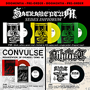 NIHILIST, SACRAMENTUM a CONVULSE vychází na Doomentia Records!