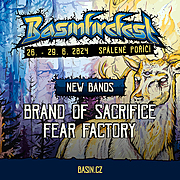 Rozšíření festivalu Basinfire 2024 o jeden večer, v rámci kterého vystoupí FEAR FACTORY a BRAND OF SACRIFICE