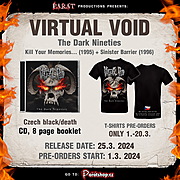 The Dark Nineties - Vzpomínka na počátky VIRTUAL VOID vyjde tento měsíc na CD