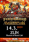 Power-metalové ikony FIREWIND a MASTERPLAN přijíždí do Zlína 14. 3. 2024