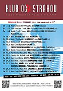 KLUB 007 STRAHOV - PROGRAM - ÚNOR 2016