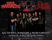 V únorovém Pařátu split CD DEAD CARNAGE / SOUL MASSACRE