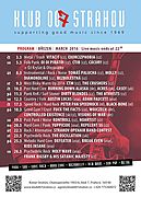 KLUB 007 STRAHOV - PROGRAM - BŘEZEN 2016