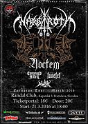 NARGAROTH, NOCTEM + supports, 21.3.2016, Randal Club, Bratislava