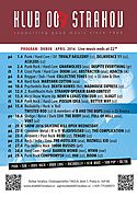 PROGRAM - KLUB 007 STRAHOV - DUBEN 2016