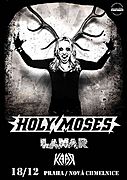HOLY MOSES, LAHAR a KAAR zahrají 18.12. v Praze
