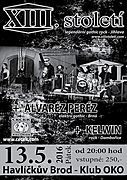 XIII. STOLETÍ vystoupí 13.5.2016 v Havlíčkově Brodě