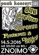 Ve Znojmě proběhne 14.5. PUNK KONCERT