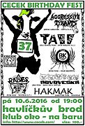 Cecek 37. Birthday Fest - pátek 10. 6. 2016