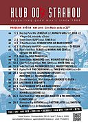 KLUB 007 STRAHOV - PROGRAM - Květen & Červen 2016