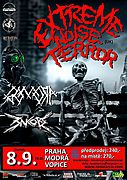 EXTREME NOISE TERROR (uk), GOMORA (cz), ENCORE (cz) zahrají v září v Praze
