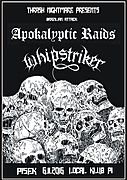 Brazilci WHIPSTRIKER a APOKALYPTIC RAIDS na jediné zastávce v ČR!