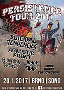 Do Brna zavítá Persistence Tour v čele se Suicidal Tendencies a Agnostic Front!