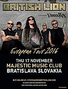Steve Harris s BRITISH LION na klubovém koncertu v Bratislavě!