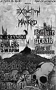 EXTINCTION OF MANKIND a ENDLESS SWARM v Praze / 7. 10. 2016 / Žižkostel