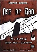 Liberečtí ACT OF GOD zahrají v říjnu na domácí půdě