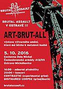 Výstava Art-Brut-All - změna v kapelách + plakát