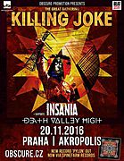 Jako support KILLING JOKE vystoupí INSANIA