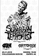 SUBURBAN TERRORIST, CRUENT a ORTOMEN v Košiciach