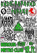 Underground Thrash vol. 1 již tuto sobotu!