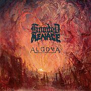 HOODED MENACE / ALGOMA split u Doomentia records
