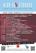 PROGRAM - KLUB 007 STRAHOV - PROSINEC 2016